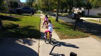 Hitting the road with Lily and Samantha