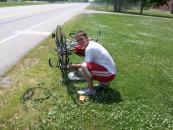 But we were resourceful and he got back on the road.