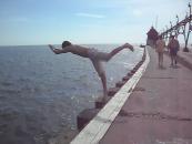 Pier Jumping
