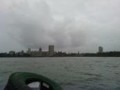 Gateway of India as seen from a small boat.I got a tiny bit sea sick.