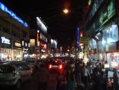 The shop street near our hotel