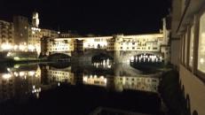 A famous bridge (I forget the name) in Florence.