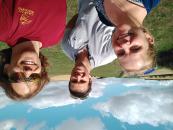 Hiking with David to Stonehenge.