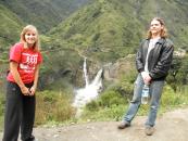 We're about to cross this in a cable car